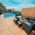 Villa Dream House With Private Swimming Pool, Hot Tub And Sauna Palanga