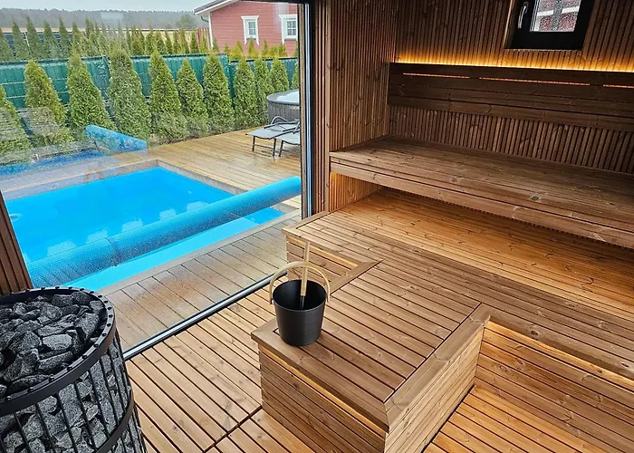 Dream House With Private Swimming Pool, Hot Tub And Sauna פלאנגה