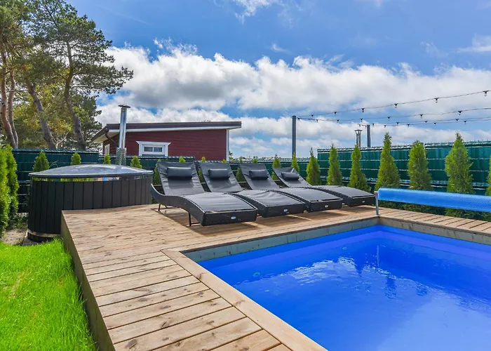 Dream House With Private Swimming Pool, Hot Tub And Sauna פלאנגה